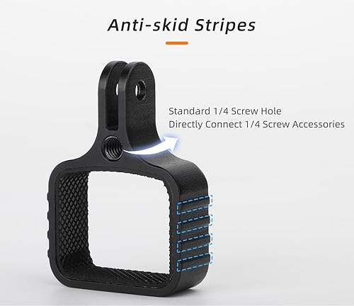 Miniatura 3 de Adaptador de expansión para DJI OSMO Pocket 3, adaptador de montaje de metal Cabeza de cardán Soporte de marco fijo para cámara, accesorios