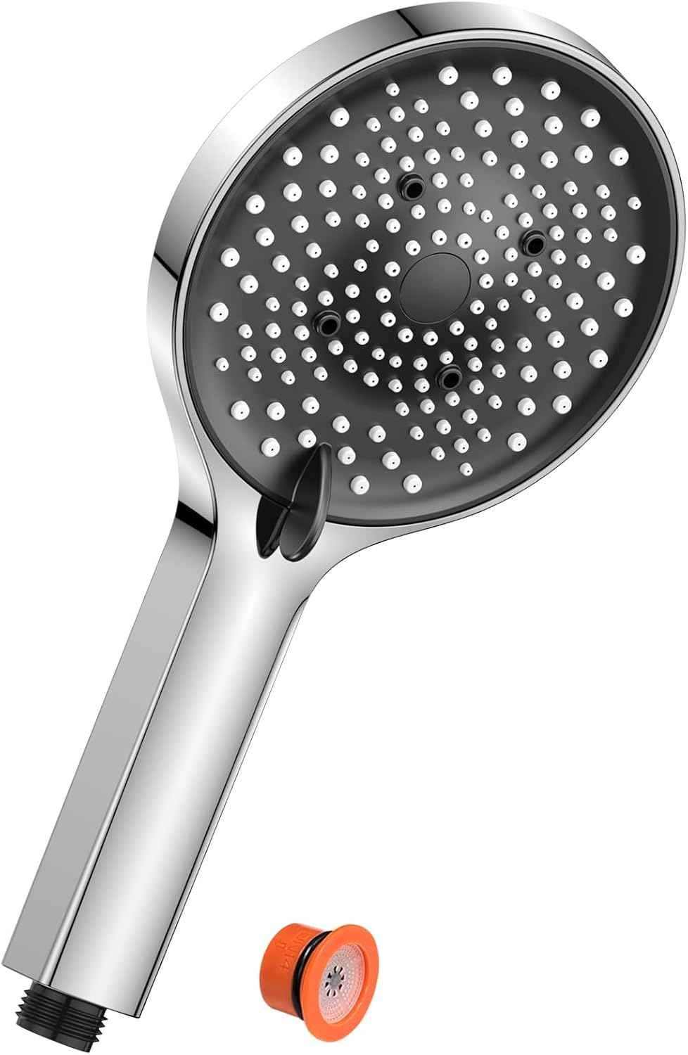 Hochdruck Duschkopf 125mm - 6 Strahlarten Mit Turbolader Technologie