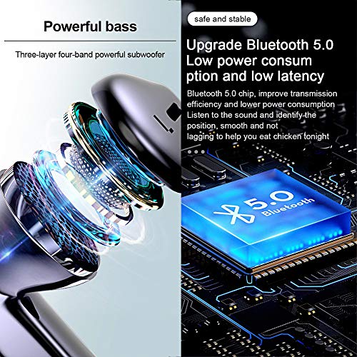 GUANGE R20 HIFI Fone De Ouvido Bluetooth 5.0 Inteligente Controle Toque, Bluetooth Fones De Ouvido C