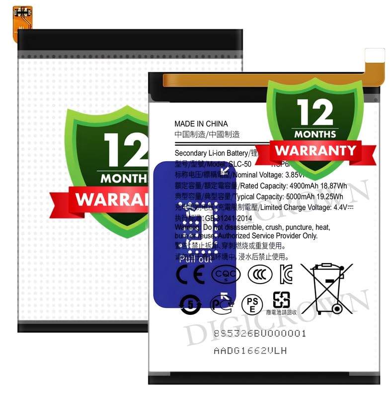 Image of Original SLC-50 Battery Compatible for Samsung Galaxy A03 Core (SM-A032F) - (5000mAh) - 1 Year Warranty DF7