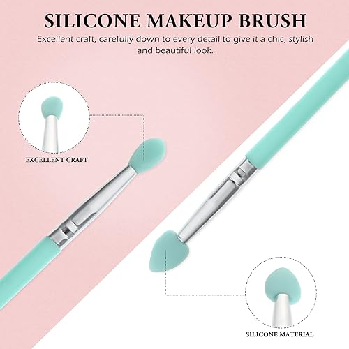 Miniatura 8 de Espátula de silicona, 7 piezas, cepillo de máscara de silicona, herramientas para el cuidado de la piel, herramientas para el cuidado de la piel,