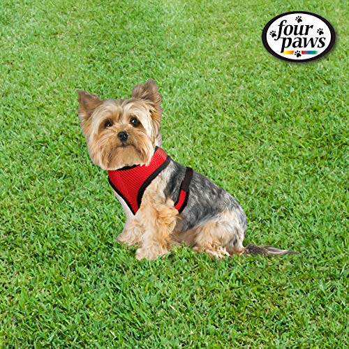 Image of Four Paws Comfort Control Dog Harness Red Extra Small
