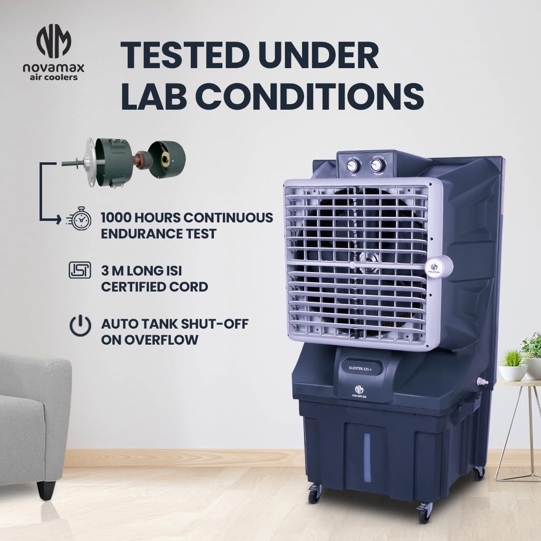 New Year Sale Novamax Gloster 125 Plus Air Cooler With Auto-Swing 6 New Year Sale Novamax Gloster 125 Plus Air Cooler With Auto-Swing