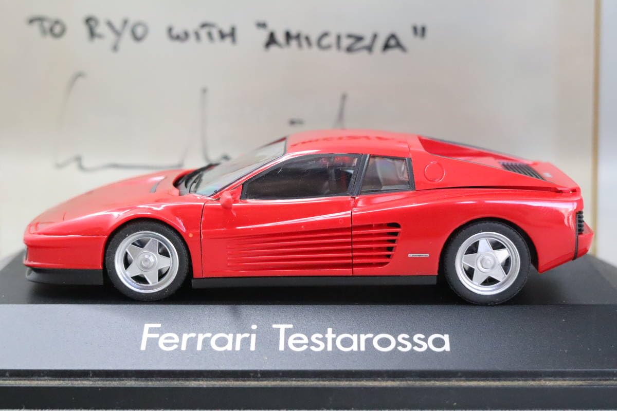 ヘルパ　フェラーリテスタロッサ　けん引車　ヘルパ　1/87 オランダ限定品 Amazon | ヘルパ フェラーリ テスタロッサ（herpa Ferrari Testarossa
