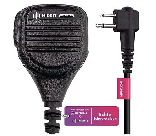 Baofeng Microfono Baofeng per radio a doppia banda per radio bidirezionale, SpeakerMic, accessori Baofeng, compatibile con Baofeng UVmk5 Baofeng UV-mkHP BF-F8HP UV- MK 3/4/5 UV-mk, garanzia EU