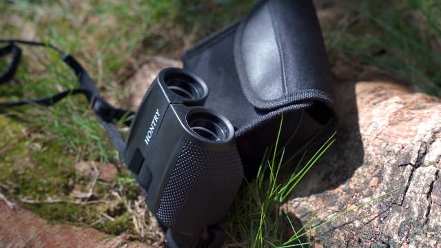 Bild 6 - Hontry Fernglas für Erwachsene und Kinder, Kompakt Fernglas 10x25 für Vogelbeobachtung, Theater und Konzerte, Jagd und Sportspiele