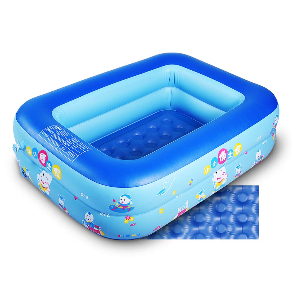 Buy Paddling Pool,120 cm Baby Pool with Inflatable Soft Floor,Water