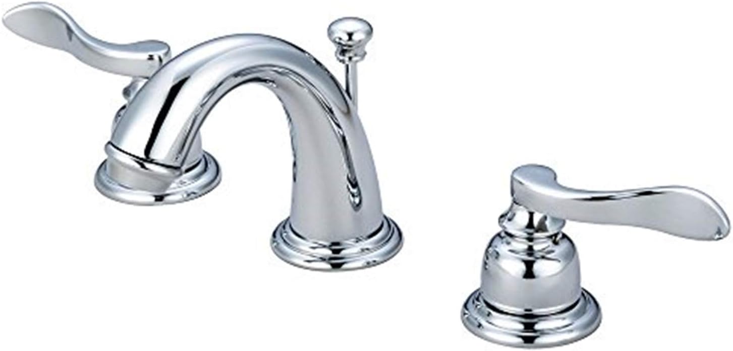 KB8911NFL NuWave French Widespread Bathroom Faucet, Polished Chrome