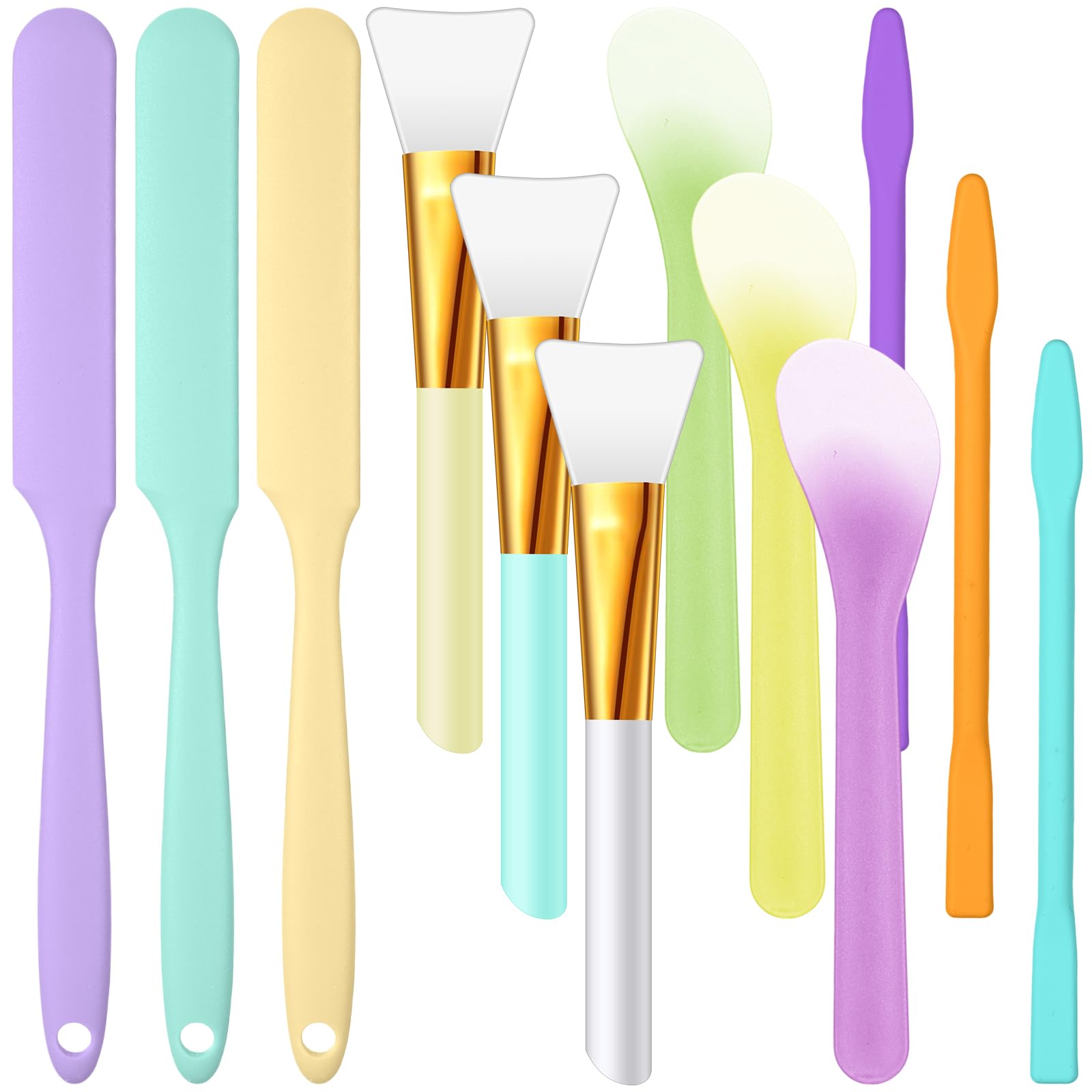 Pinceaux époxy en silicone Patelai anti-bulles pour un mélange parfait