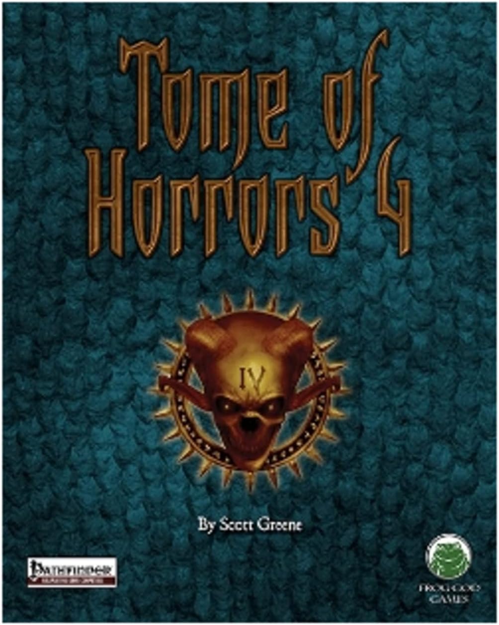 Tome of Horrors 4 (Pathfinder Version) Hardcover