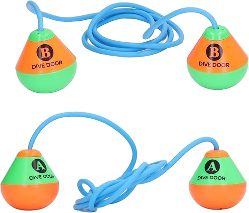 Miniatura 3 de TOPINCN 2 Packs Pool Toys Diving Doors, Swim Thru Door Water Games Underwater Training Toys Interesting Swimming Toy for Summer Activities Party,