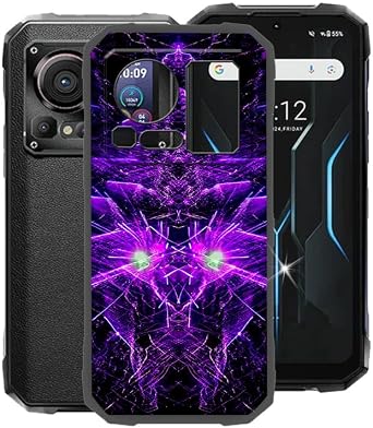 for Hotwav Hyper 7 Pro Case, Black Shockproof Bumper Sleeves, 360 Drop Antiscratch Protection Cover Ultra-Thin Soft Silicone Phone Case for Hotwav Hyper 7 Pro 6.60" - XV47