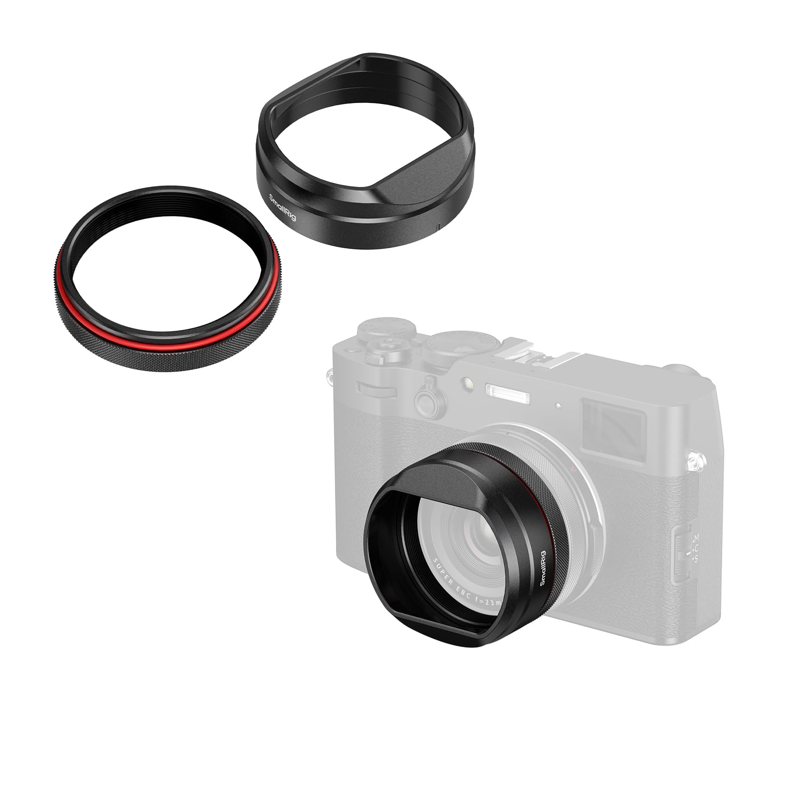 Amazon | SmallRig X100VI用レンズフード サンシェード、FUJIFILM