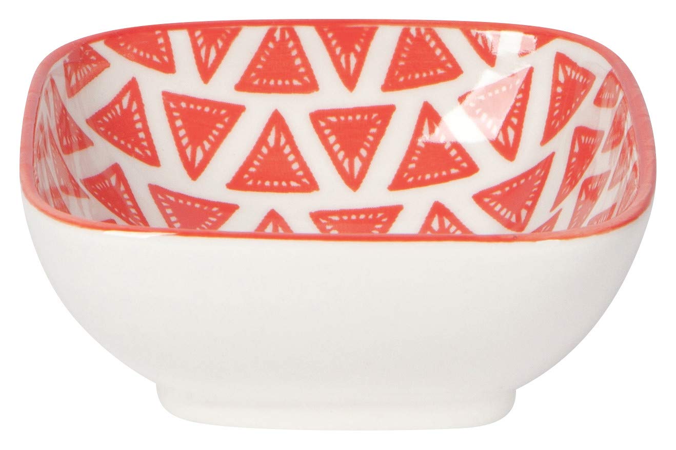 Now Designs Set Di 4 Ciotole Da Pizzico In Gres – Multicolore – 8,9 Cm – Lavastoviglie