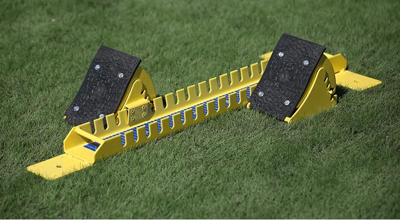 Professional Sprint Training Starting Blocks - Durable Multi-Function Track Blocks for Athletes & Field Events, Ideal for Competitive Running Practice and Performance Enhancement
