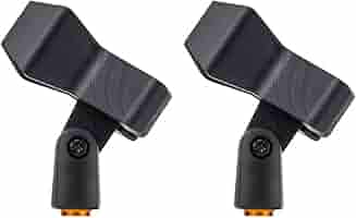 Amazon.com: Bearstar 2-Pack Spring-Loaded Microphone Clips