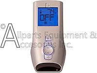 Vista 4 de Sit 0.584.023 Proflame 1 Transmisor de plata Serie GTMF Termostato de mano con control remoto para chimenea - Encendido/Apagado/Ajuste de llama