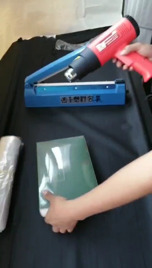 Image of Heat Shrink Wrap Bags 200Pcs 5x8 Inches Professional Grade POF Heat Shrink Wrap is Used to Store Wrap Embellished, Gift Baskets, Shoes, Jars, Industrial Grade PVC Shrink Wrap Bags Transparent
