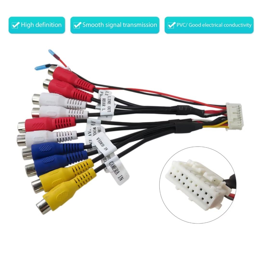 Dual XDCPA10BT Spare Parts Accessories Cord Assembly Harness