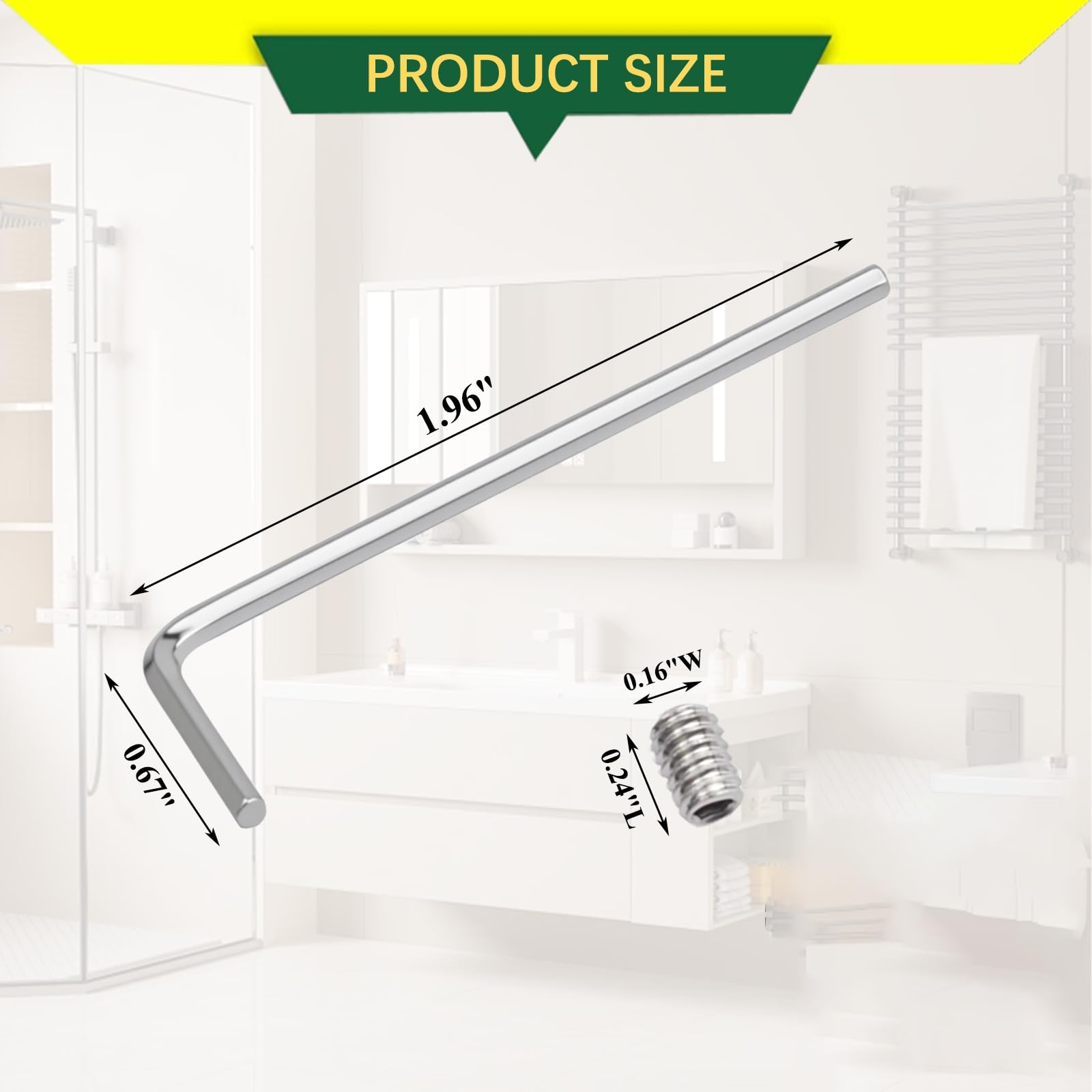 Maniglia Di Montaggio Per Valvola Di Scarico Manuale – American Standard M962918-0020A – Ricambio Idraulico Originale