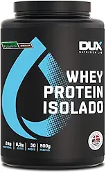 Whey Protein Isolado All Natural Chocolate Pote 900g – Contribui para os Resultados e Auxilia a Recuperação Muscular – Dux Human Health