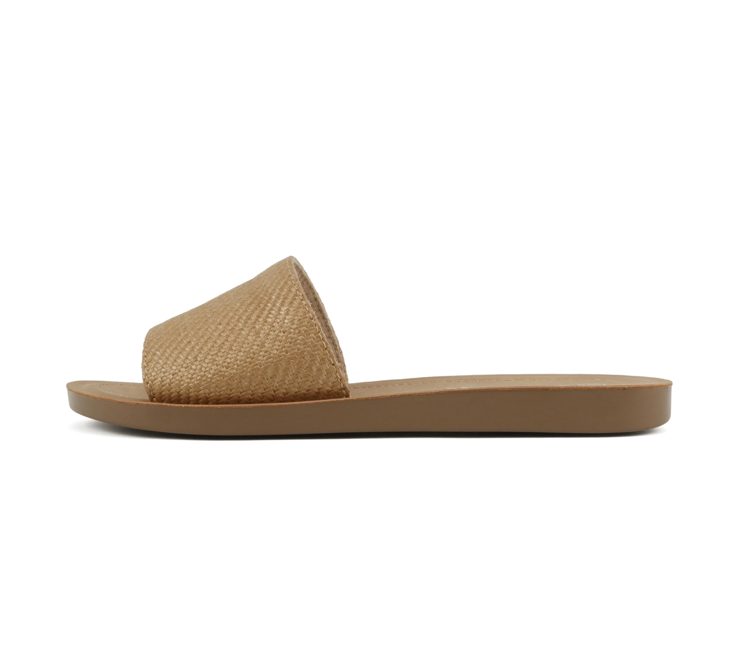 Soda Shoes Efron-S Women Flip Flops Basic Plain Slippers Slip On Sandals Slides Casual Peep Toe Beach