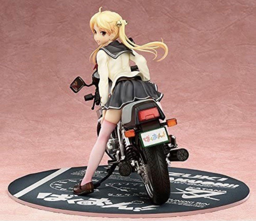 Amazon.co.jp: ばくおん!! 鈴乃木凜&GSX400S ABS&PVC製フィギュア  