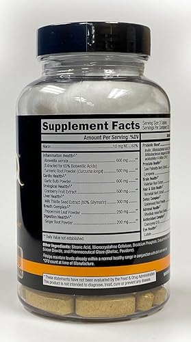 Miniatura 2 de CONTROLLED LABS Paquete de salud general, 45 tríadas naranjas para servir, 90 unidades de coeficiente intelectual de salud de naranja, 120 unidades