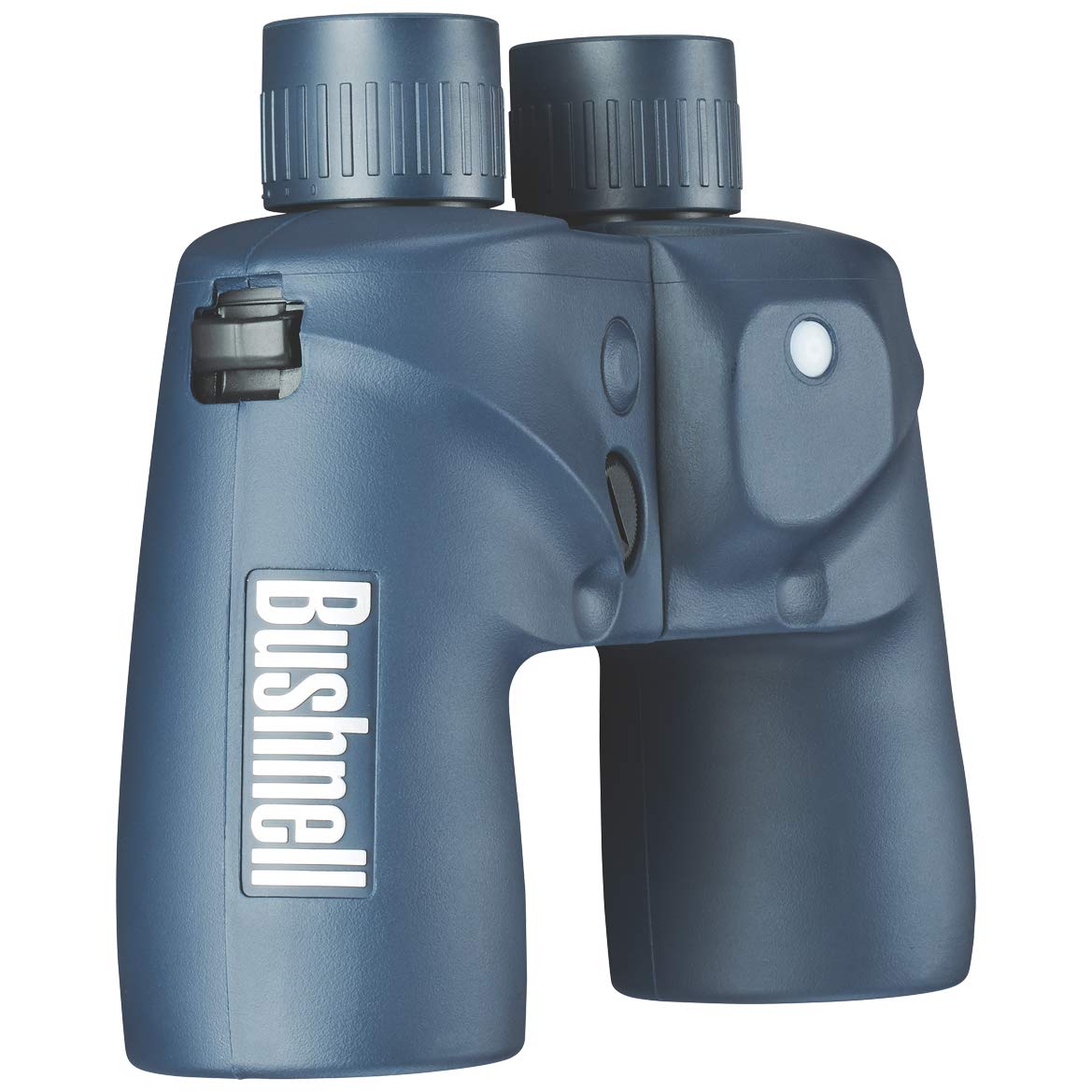 BUSHNELL - Jumelles de Navigation pour Adultes - Marine - 7x50 - Bleu - Prisme Porro - Compas intégré - Etanche - Anti - Buée - 137500