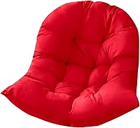 Vista 14 de Cojín para silla de columpio y hamaca, cojín de asiento tipo canasta colgante, cojines suaves para respaldo de silla tipo huevo colgante