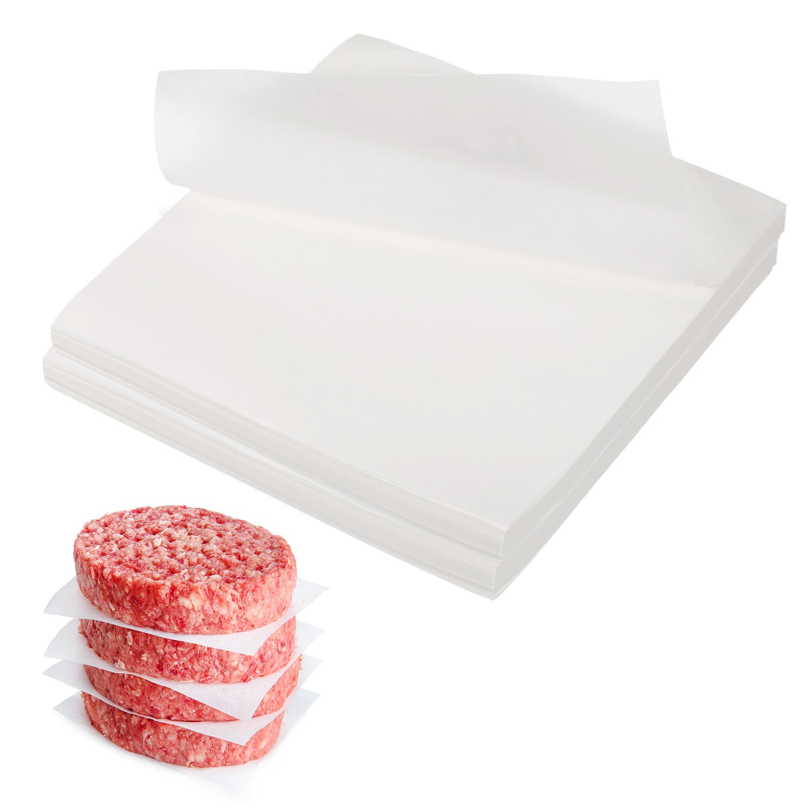 Papier sulfurisé anti-adhésif de 15,2 cm pour un démoulage propre de vos gâteaux et viandes