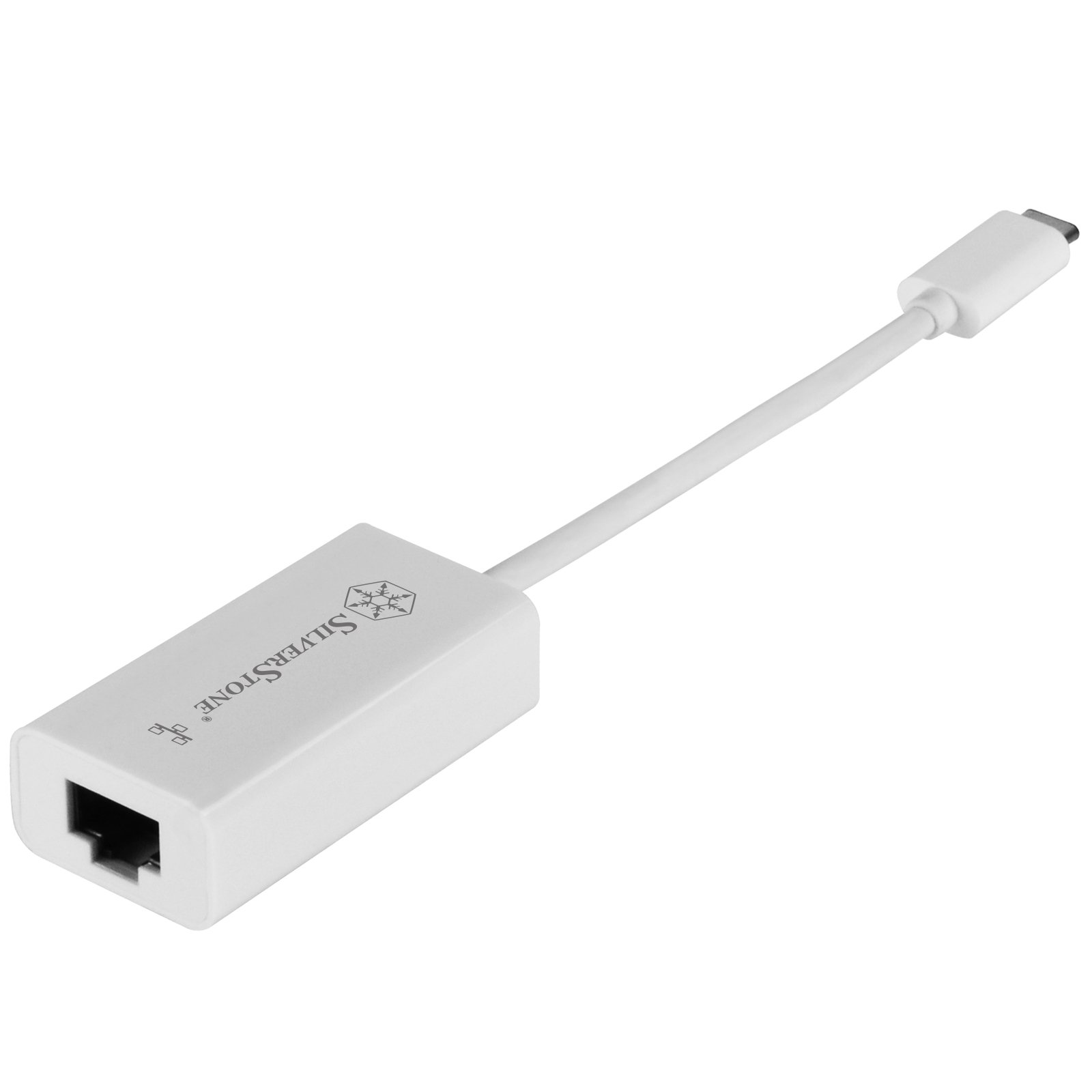 SilverStone SST-EP05W - USB 3.1 Type C Gen1 to RJ45 Gigabit Ethernet Network Adapter