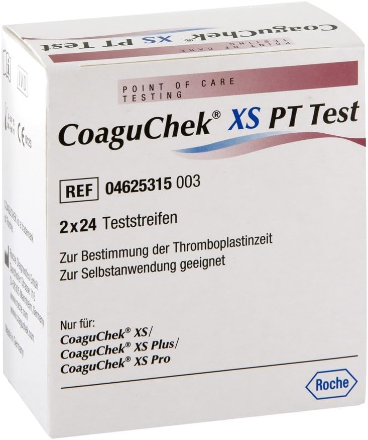 XS PT Test Strips 48 (2 x 24)