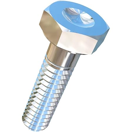 Amazon Com Allied Titanium Pack Of 10 1 4 X 1 Unc Titanium Hex Head Bolt Grade 5 Ti 6al 4v Industrial Scientific