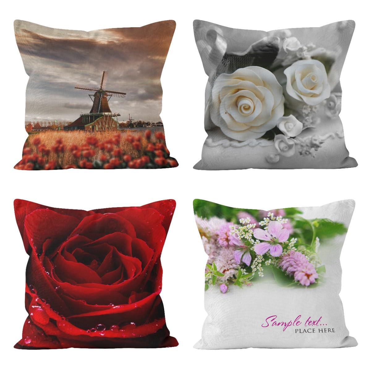 Taie d'oreiller pour canapé CEVAN : protégez et décorez avec la housse de coussin en lin de 50x50cm