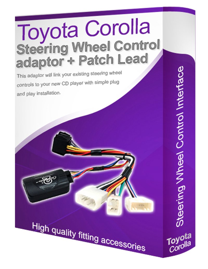 Buy Corolla car stereo adapter, Connect your Steering Wheel stalk