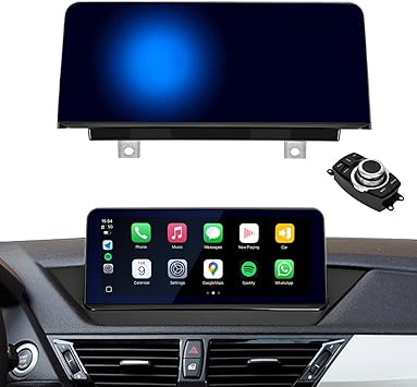 PEMP 10.25" Blue Anti-Glare Linux HD Screen for BMW X1 E84 CIC Wireless and Wired CarPlay Android Auto Mirror Link 2009-2015