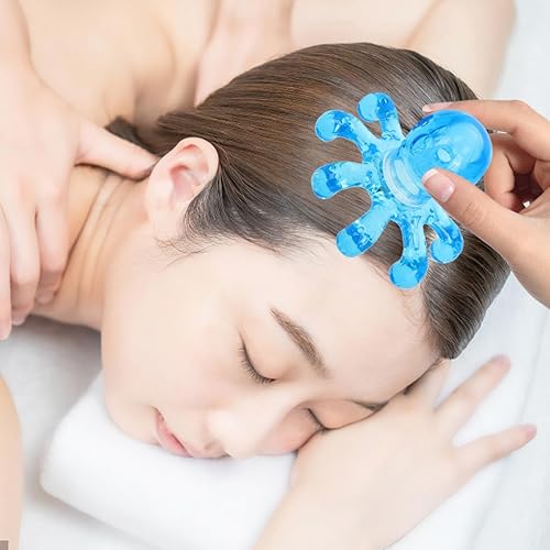 Vista 7 de Masajeador portátil de mano para el cuero cabelludo, masajeadores de mano, pulpo, herramienta de masaje corporal, masajeadores de cabeza de pulpo