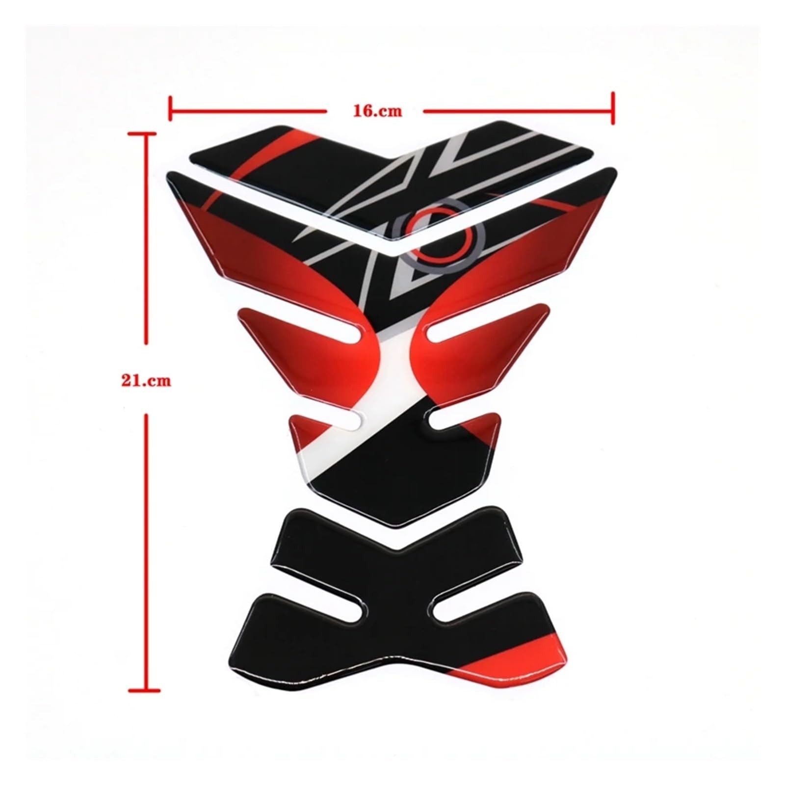 3D Tankaufkleber Für Honda Transalp XL 600 650 - Harzbeschichtet Gold