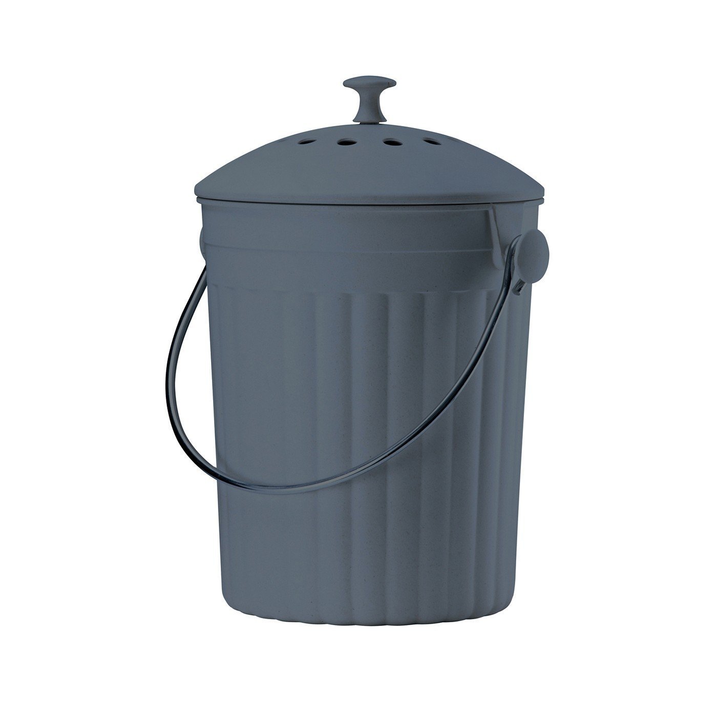 Seau à compost Eddingtons Eco Caddy Plus ardoise avec filtres pour déchets de cuisine