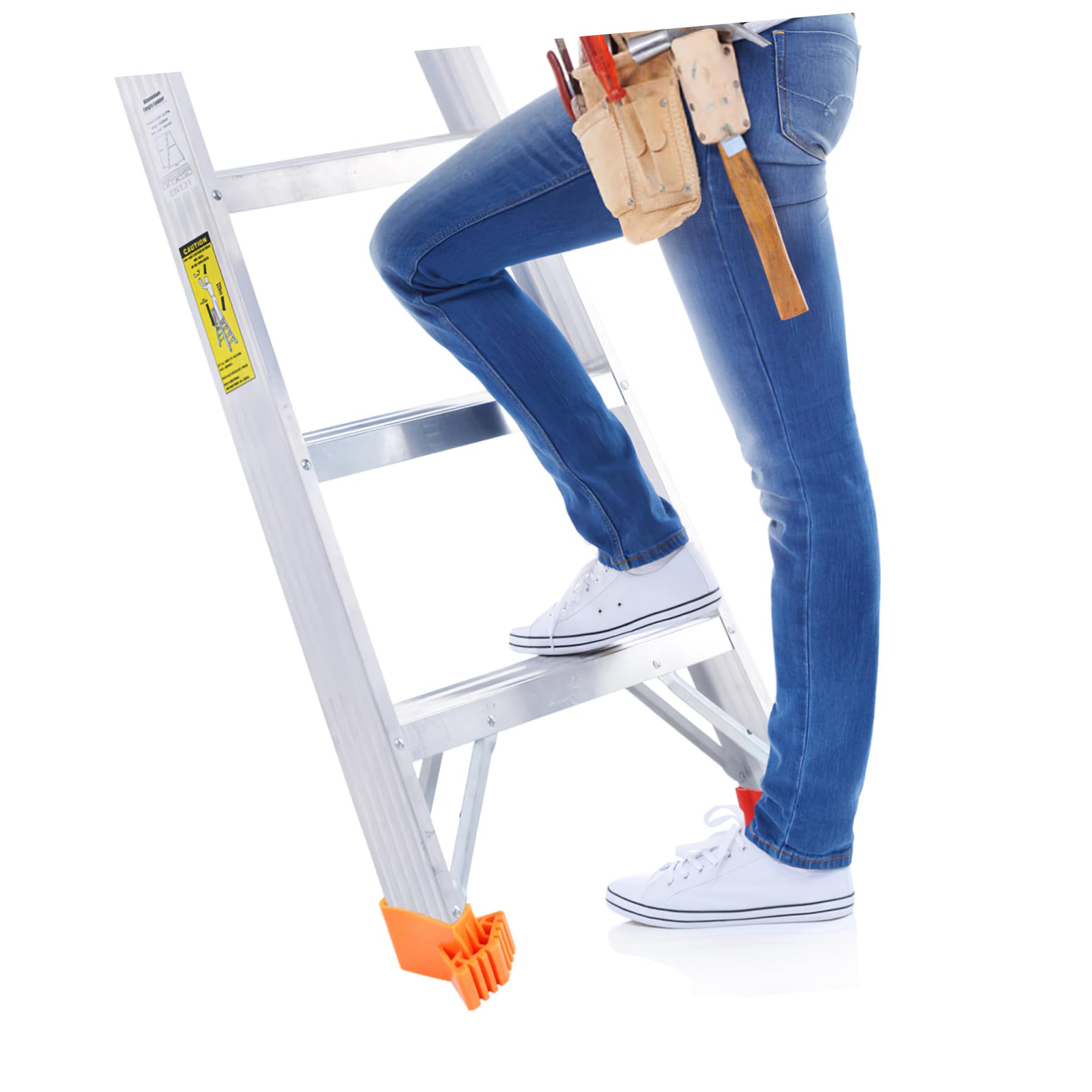 Rubber Ladder Tips Rubber Feet 4 Pcs Non-Slip Rubber Ladder Feet Caps - Protects Floors ...