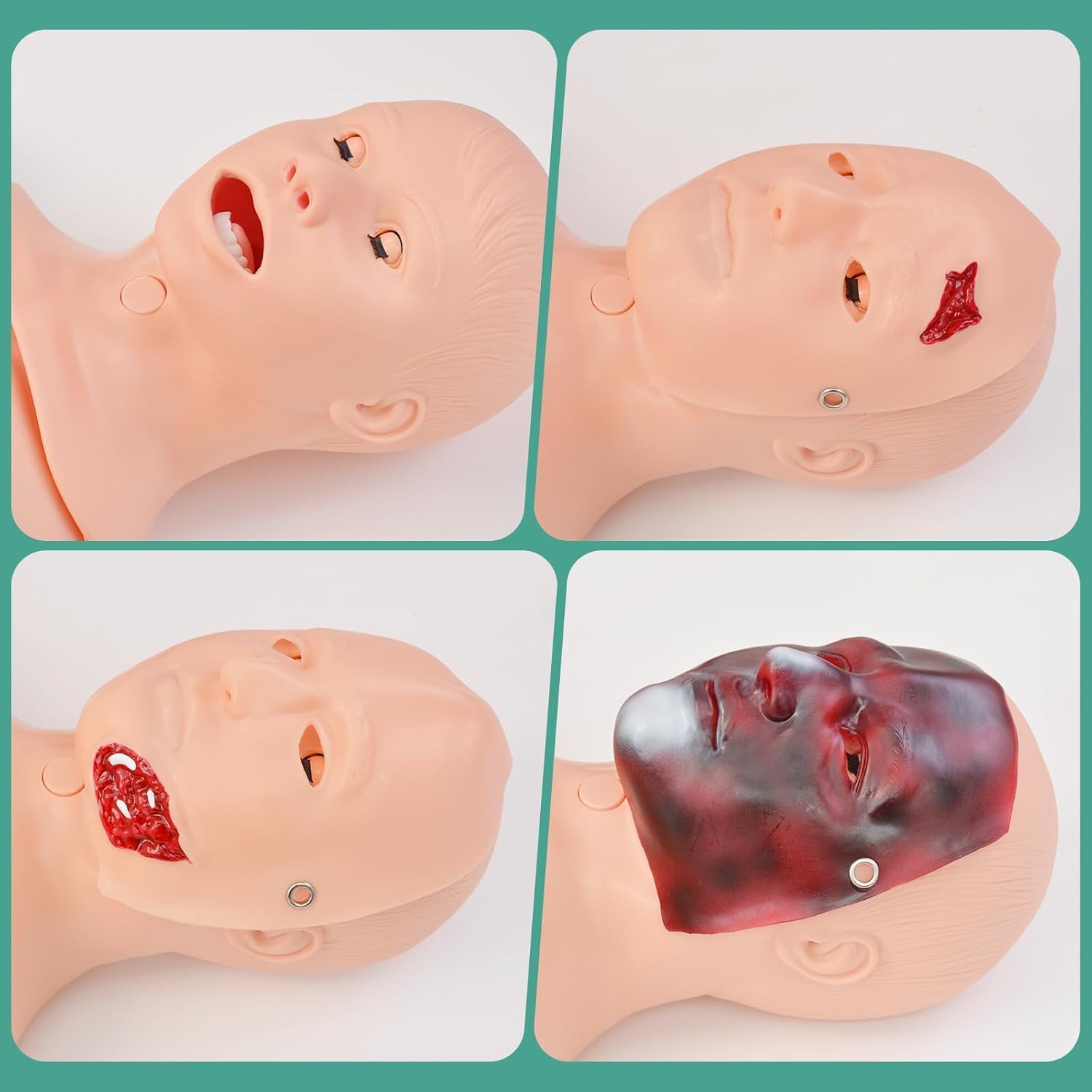 Mannequin grandeur nature pour soins aux patients, entraînement médical, compétences infirmières et simulation de traumatismes – Mannequin pour l'éducation