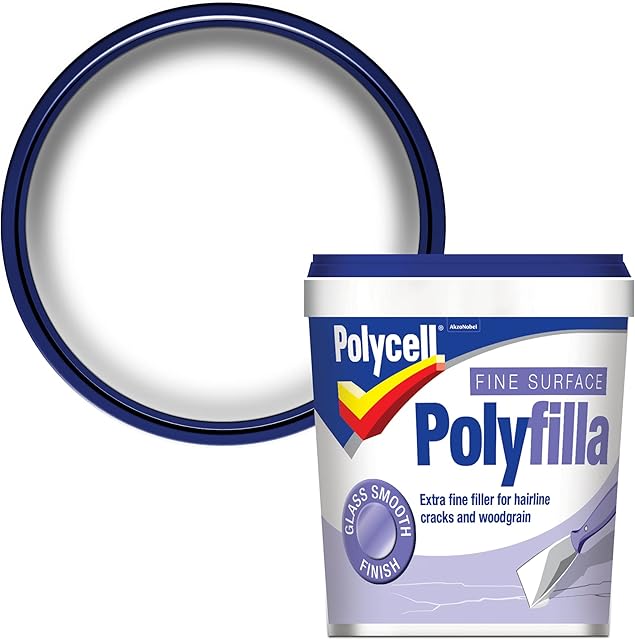Polycell PLCFSF500GS Fine Surface Filler Tub, 500 g, White