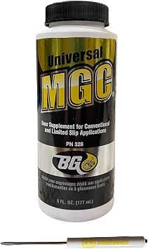 BG Universal MGC Multi Gear Supplement Concentrate PN 328 for Conventional & Limited Slip Diffentials Pocket Screwdriver Can 1