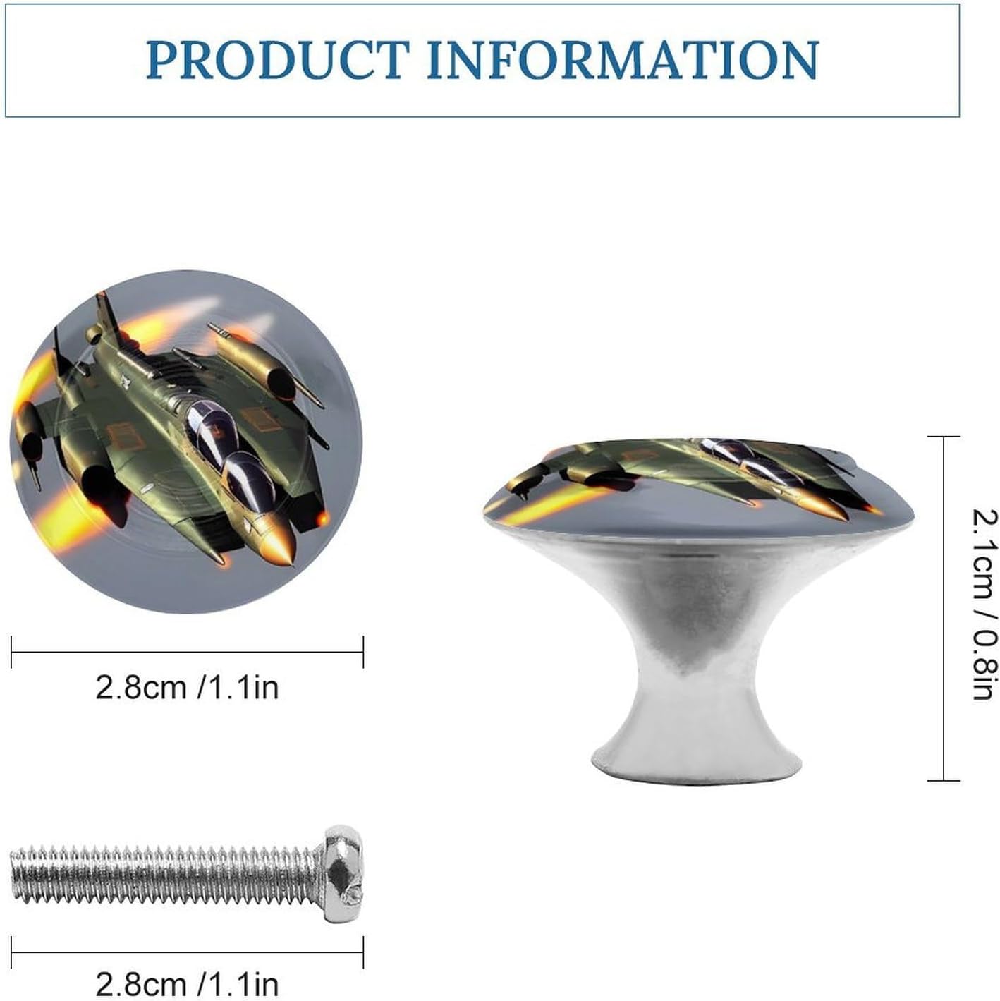 Cabinet Handles Round Drawer Pulls Jet Fighters Dresser Knobs for Cabinets and Drawers Handle Kitchen Cabinet Pulls for Bathroom Cupboard Drawers Cabinet Pulls for Kitchen Door