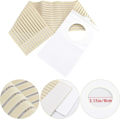 Miniatura 3 de Cinturón de ostomía para hernia y ostomía, cinturón de soporte abdominal para hombres y mujeres (grande)