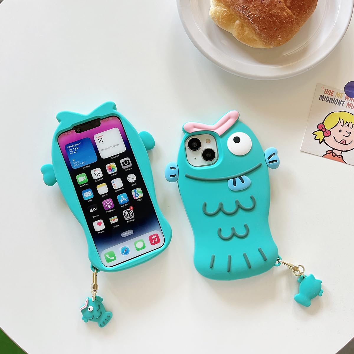 Amazon.co.jp: QoKcoahn iPhone 14 Pro Max用ケース、かわいい