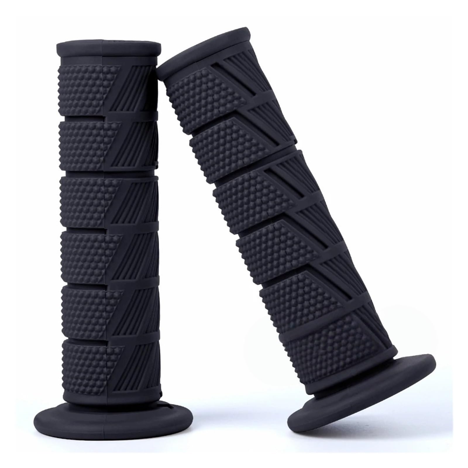Poignées de moto universelles 22 mm 24 mm en caoutchouc pour motocross, scooter hors route
