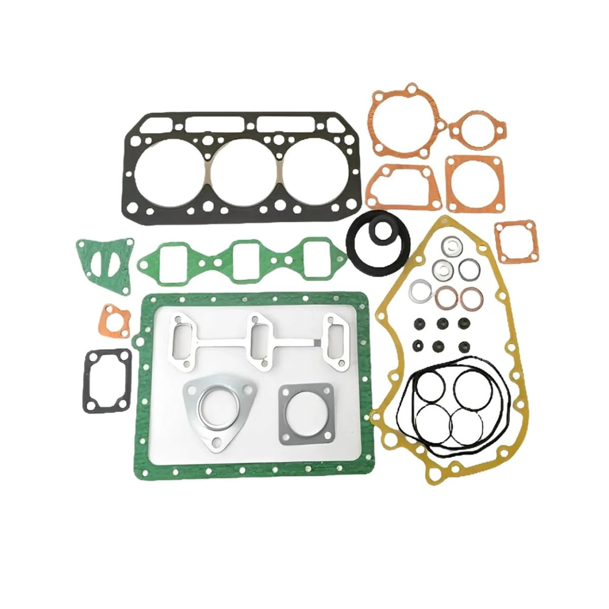 Set completo di guarnizioni per kit di revisione del motore diesel YANMAR 3D84-2 3TN84 3TN84E 3TN84L