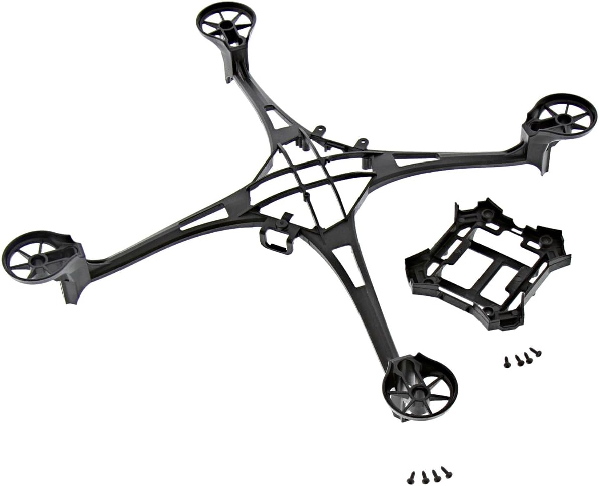 Traxxas LaTrax Alias Quadcopter BLACK MAIN FRAME UPPER & LOWER w/ SCREWS